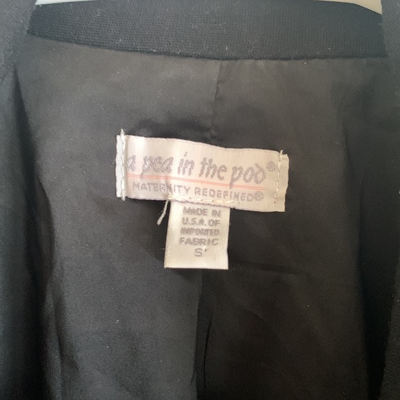 A Pea in the Pod Maternity Blazer S - Picture 2 of 4